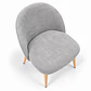 Silla Berna Top Oak Soft Touch de Lino - Miniatura 5