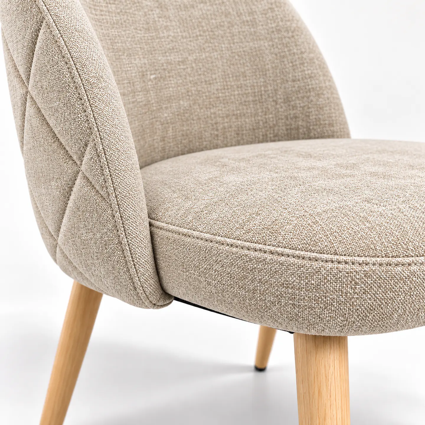 Comedor Extensible Wood 2 en 1 140x80cm a 180x80cm + Sillas Berna Top Soft Touch 13
