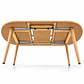 Comedor Extensible Wood 2 en 1 140x80cm a 180x80cm + Sillas Berna Top Soft Touch - Miniatura 18