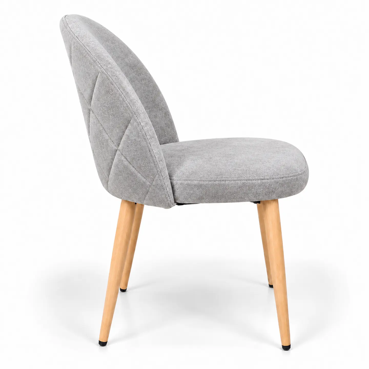 Comedor Extensible Wood 2 en 1 140x80cm a 180x80cm + Sillas Berna Top Soft Touch 7