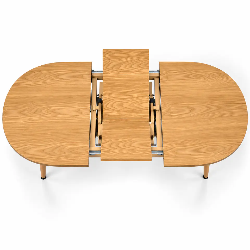 Comedor Extensible Wood 2 en 1 + Sillas Yuan de Madera 4