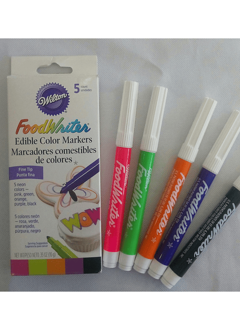 Wilton edible ink markers Neon