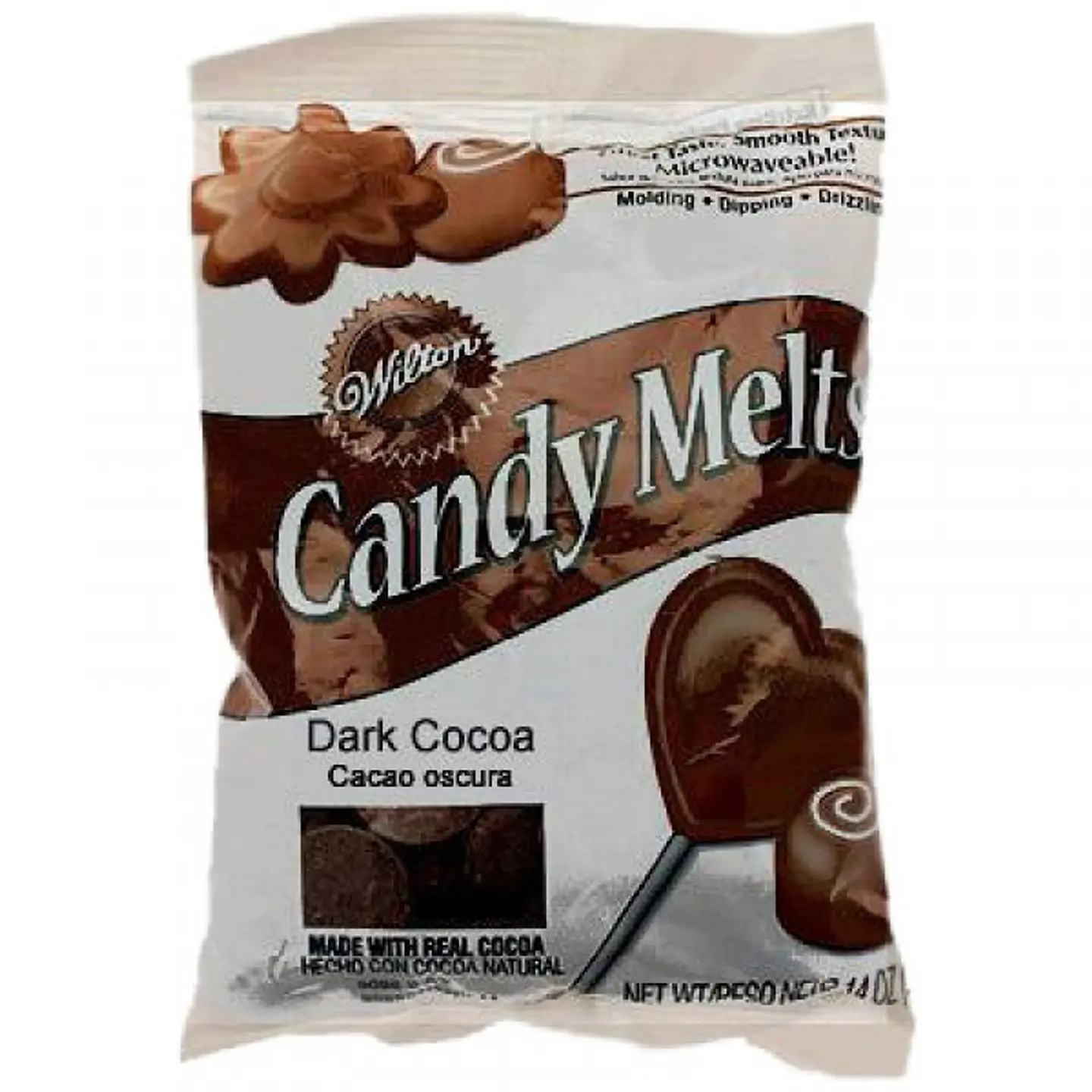  Dulce para derretir cacao oscuro 340 gr 1