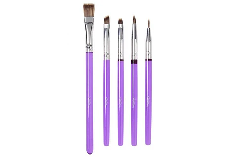  Jgo. 5 pinceles p/fondant  1907-1352