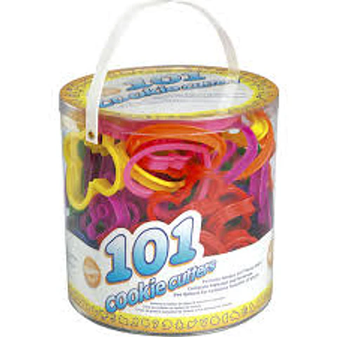  Juego cortador galleta 101 piezas  2304-1040