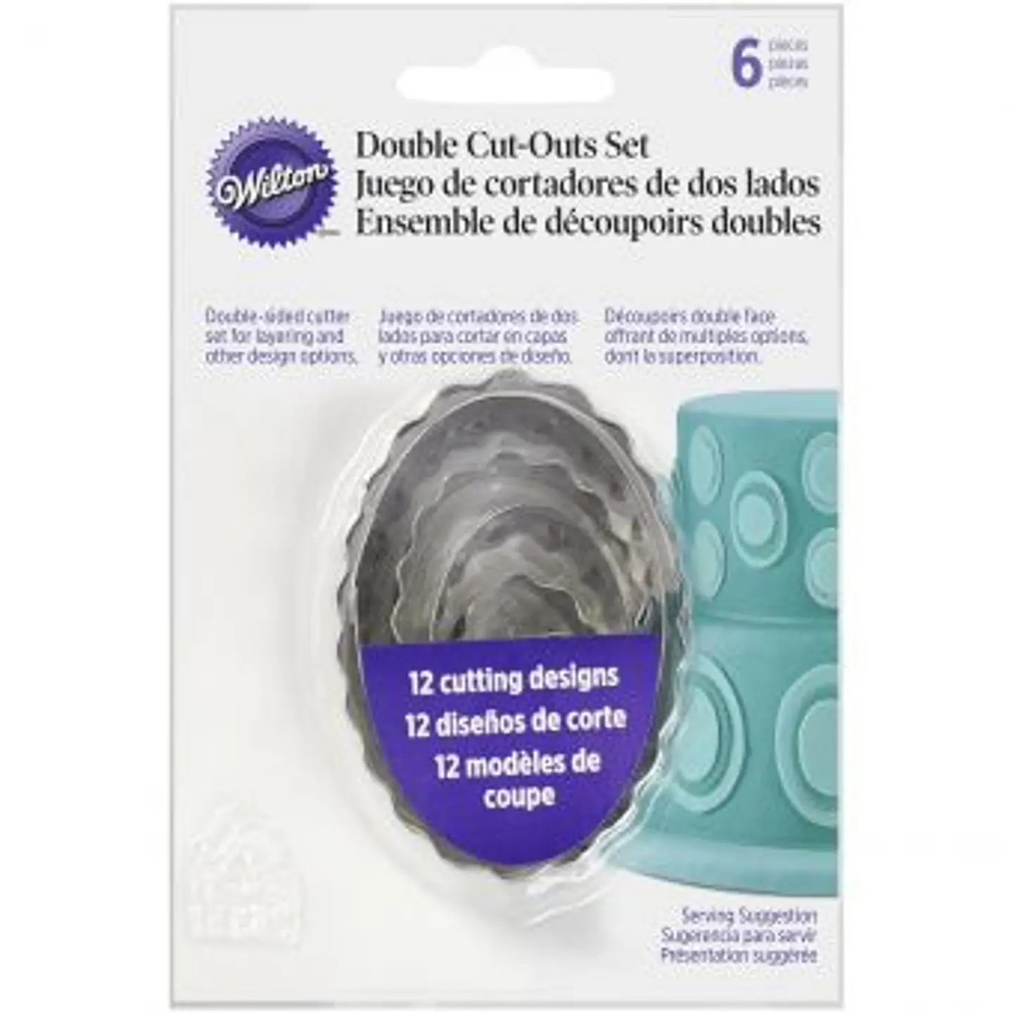  Jgo 6 cortadores metal doble ovalados 1