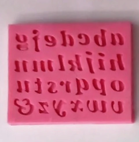  Molde de silicon ABC minuscula MSC127