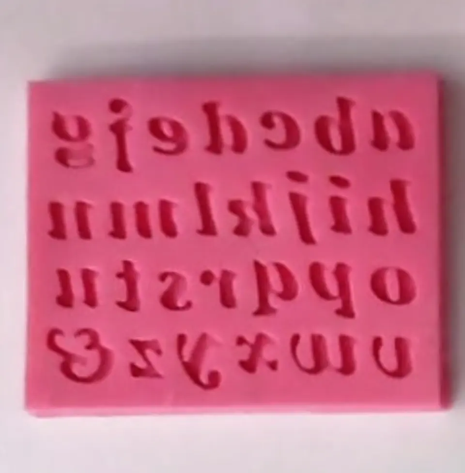  Molde de silicon ABC minuscula MSC127 1