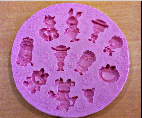  Molde de silicon Personaje Elmo Piolin Toy Story MSC197