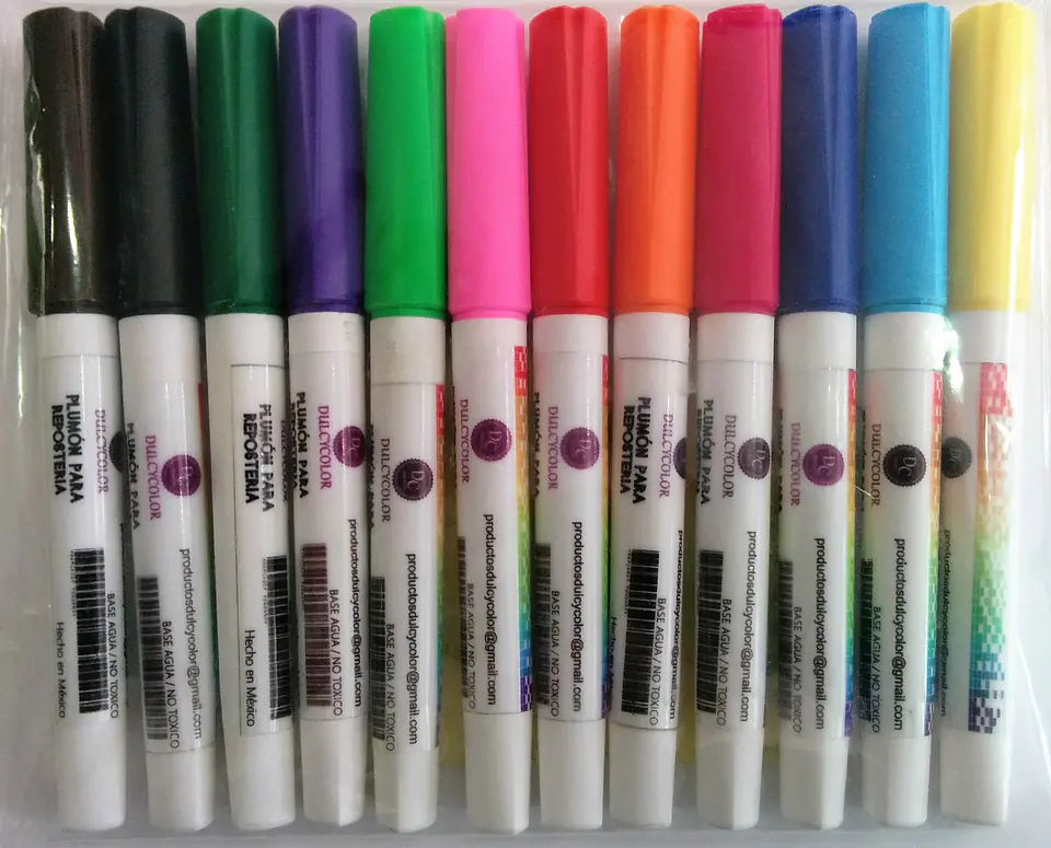  Marcador comestible 1 punta Dulcycolor rosa 1