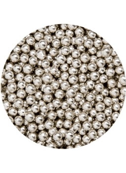  Perlas dec. azucar plata mediana Kilogramo AMB-33016
