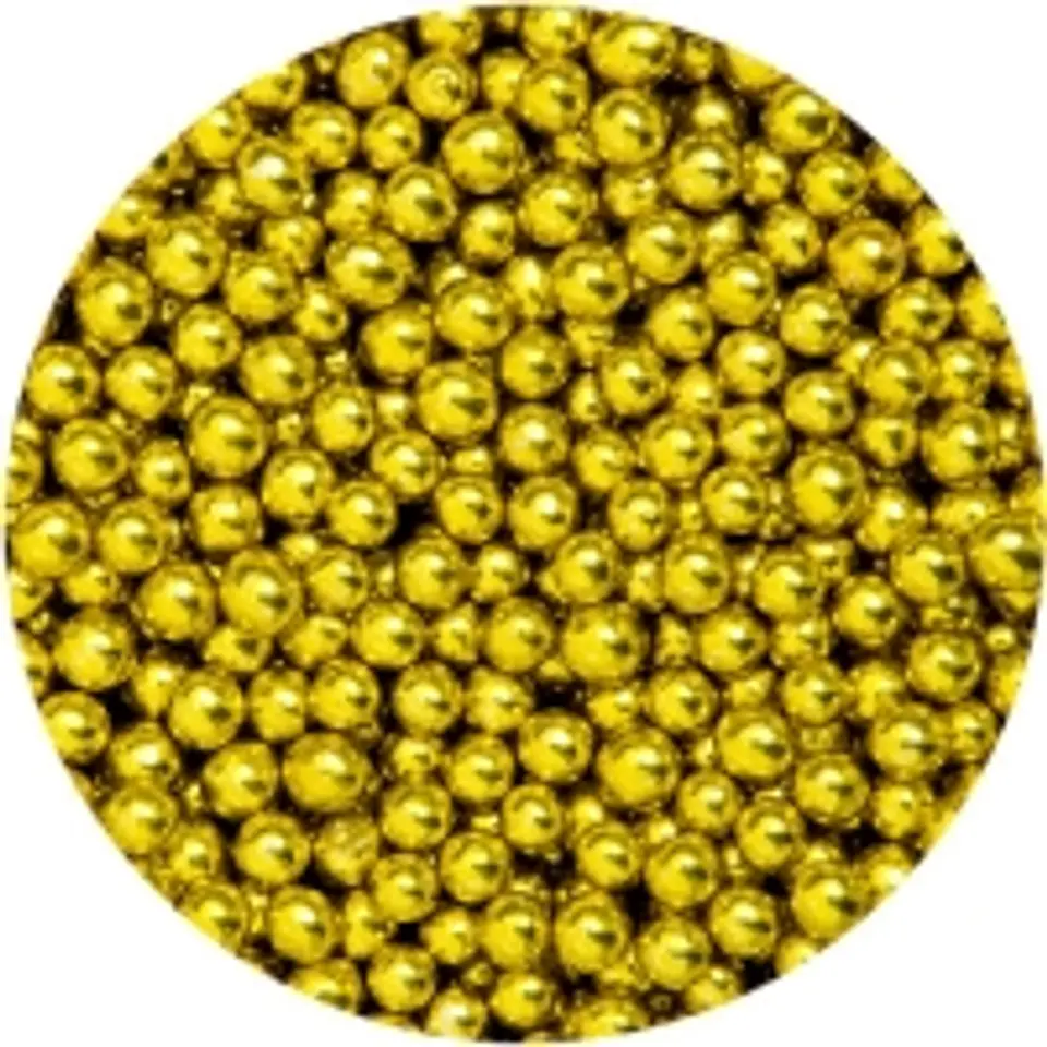  Perlas dec. azucar oro mediana Kilogramo 1