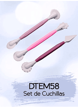 Set de cuchillas DTEM58