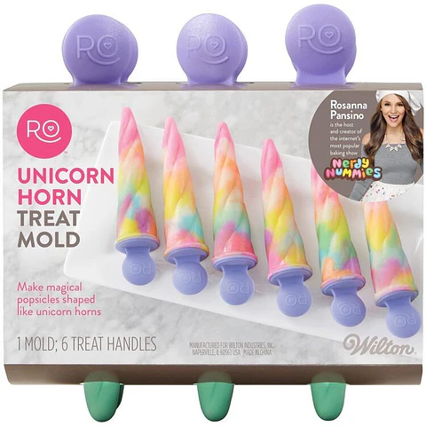  Molde silicon cuerno unicornio  2115-8519