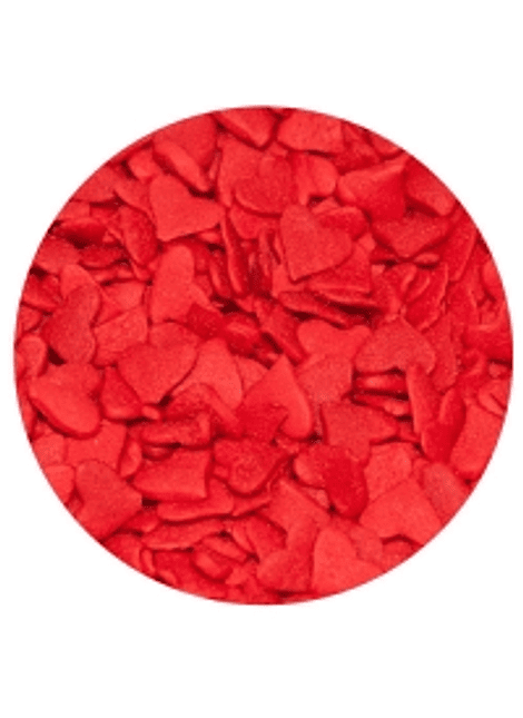 Confetti corazón rojo jumbo Kg 50834