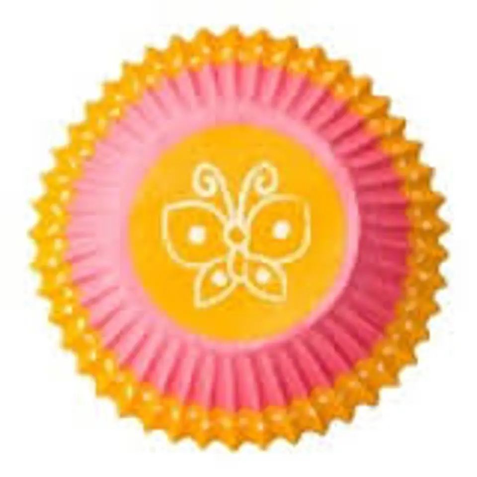  Capacillo mariposa naranja rosa 4-1957 1