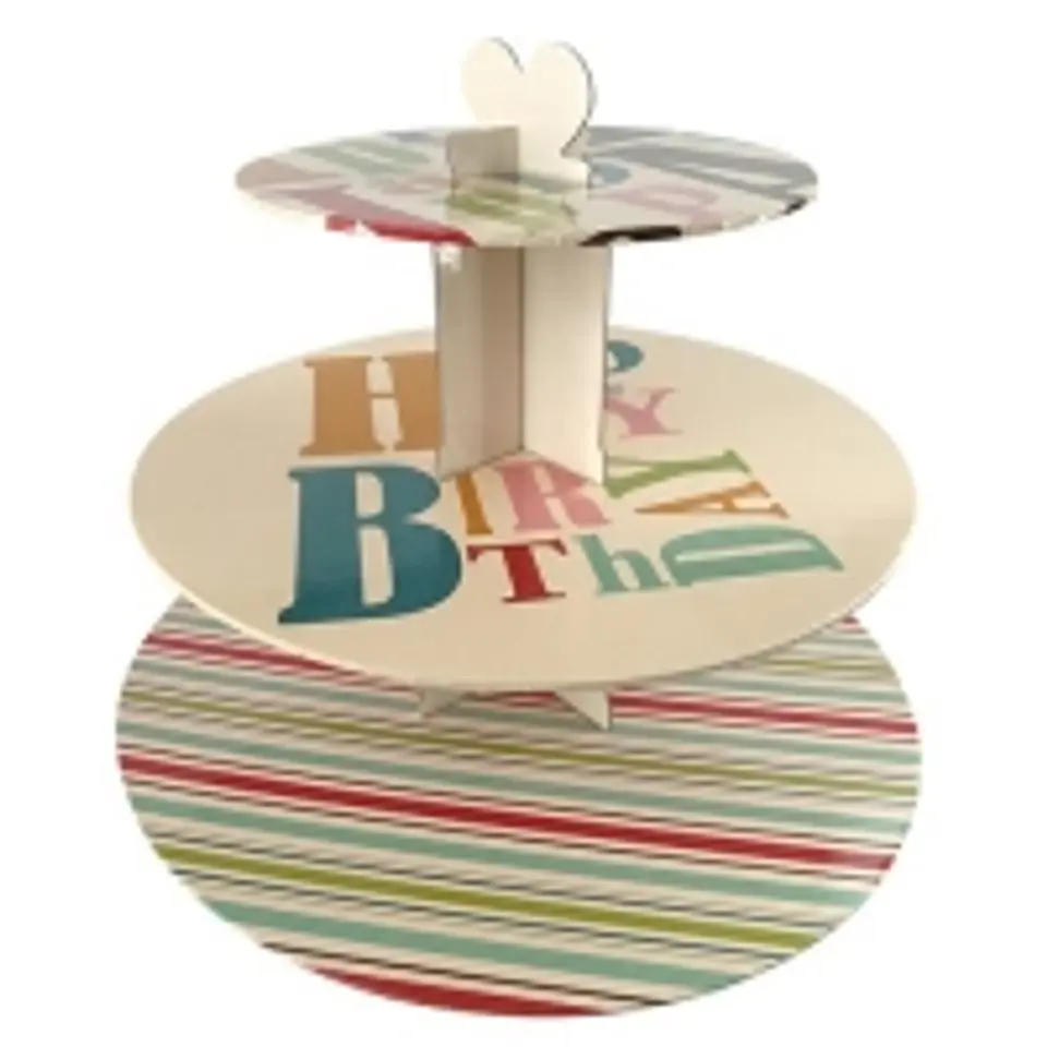 Base para pastelitos cupcakes Happy Bir 1