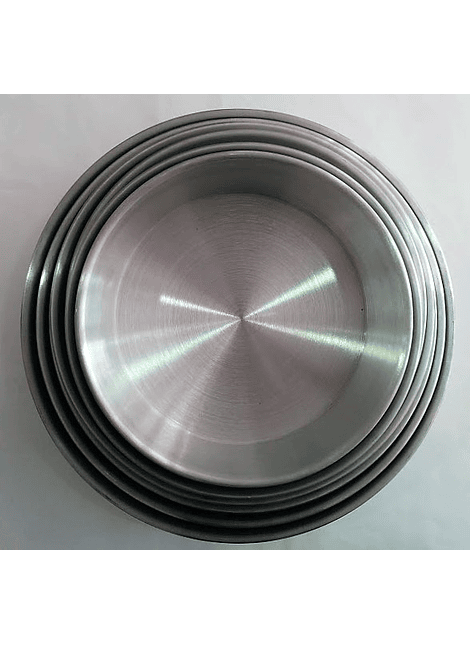 Molde de aluminio redondo 24.5 cm