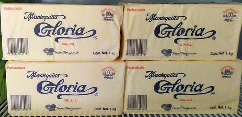  Mantequilla Gloria Blanca 1 Kilogramo