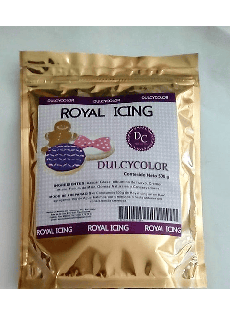 Royal icing bolsa de 500 g