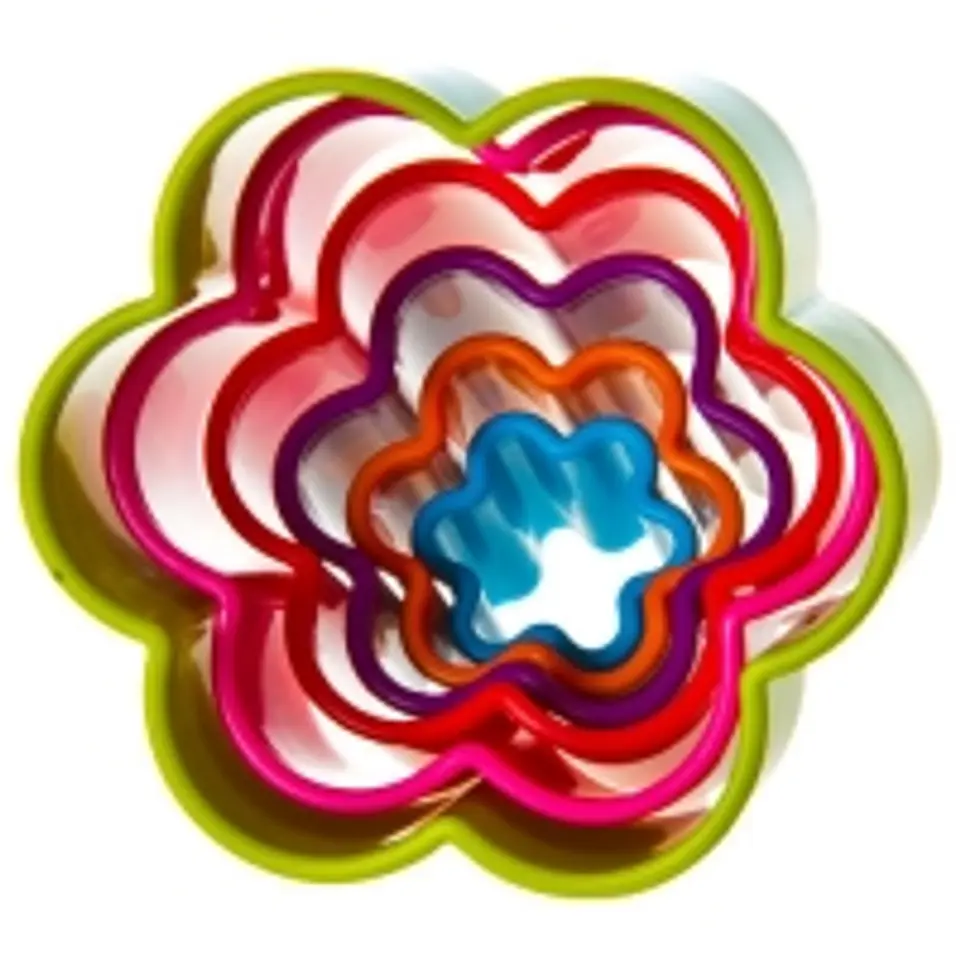  Set cortador/galleta flor 6Pieza 4-1132 1