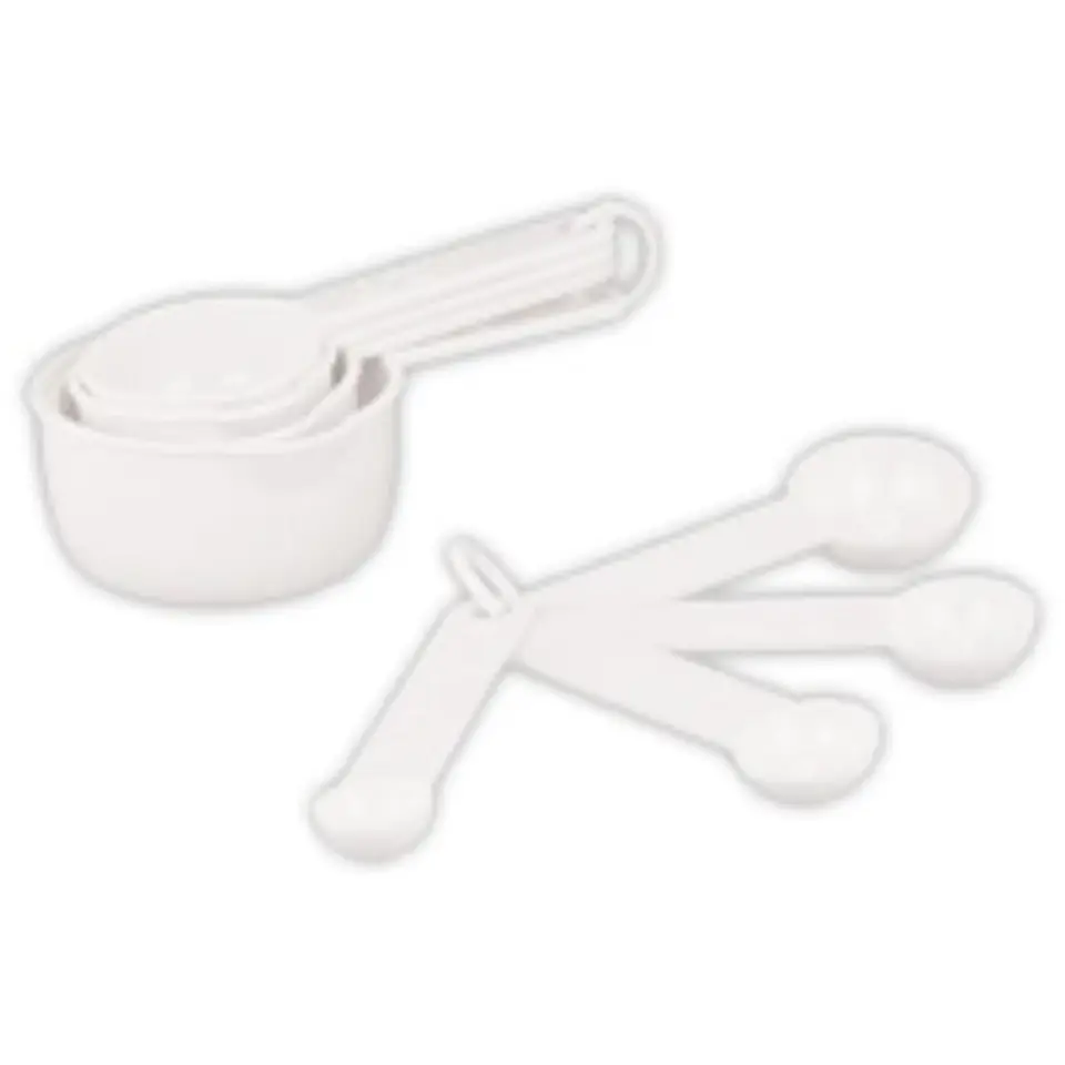  Jgo tazas/cucharas medidoras plast 8Pieza 5-5400 1