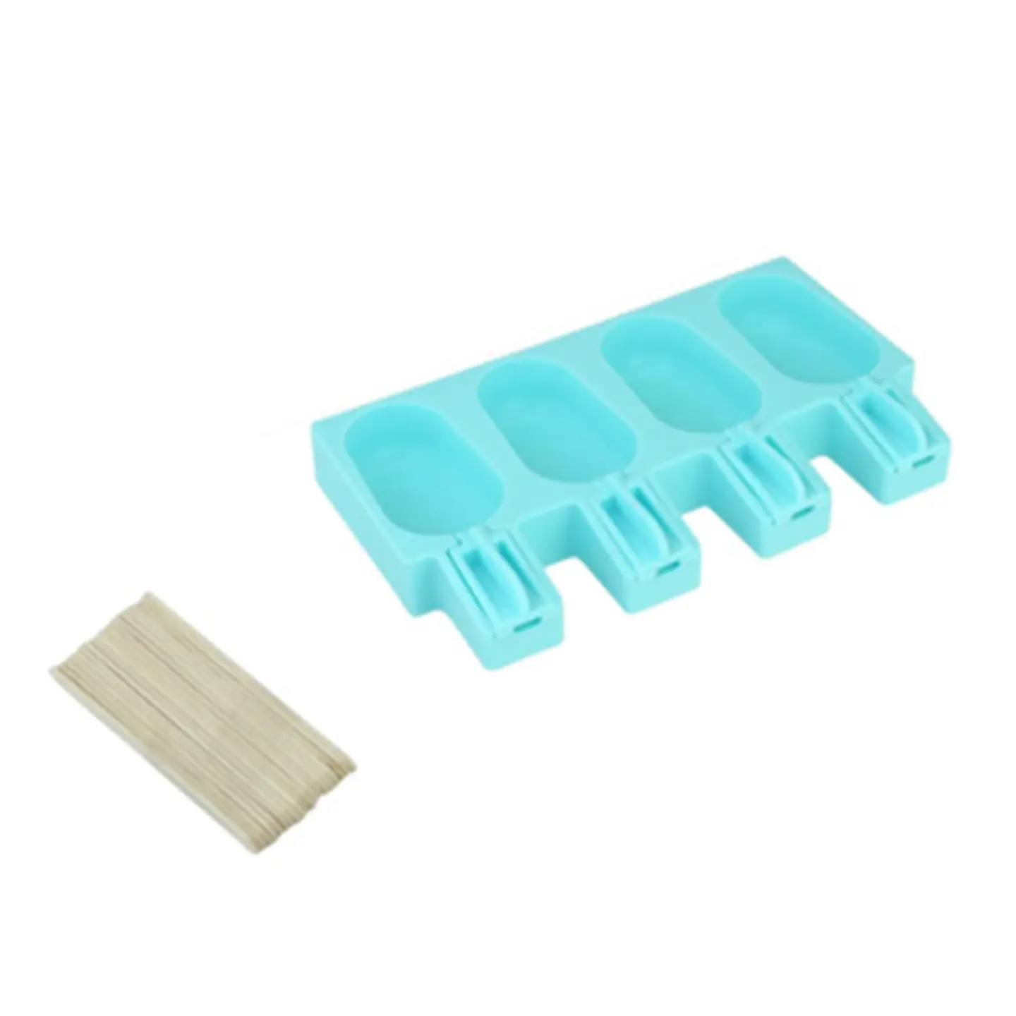  Molde de silicon para paleta clasica 4 cav  4-2621 1