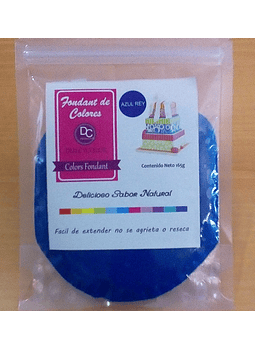 Fondant color azúl rey 165g