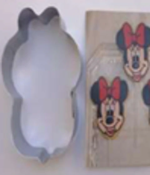  Cortador de acero inoxidable minnie mouse