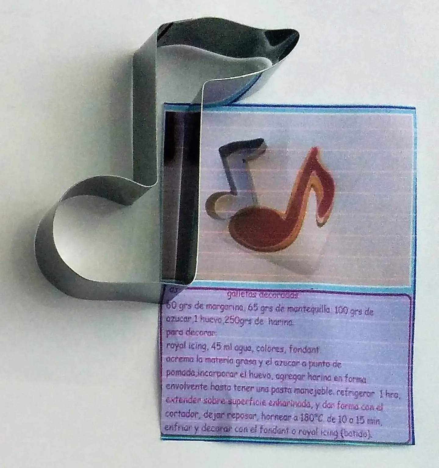  Cortador de acero inox. Nota Musical 1
