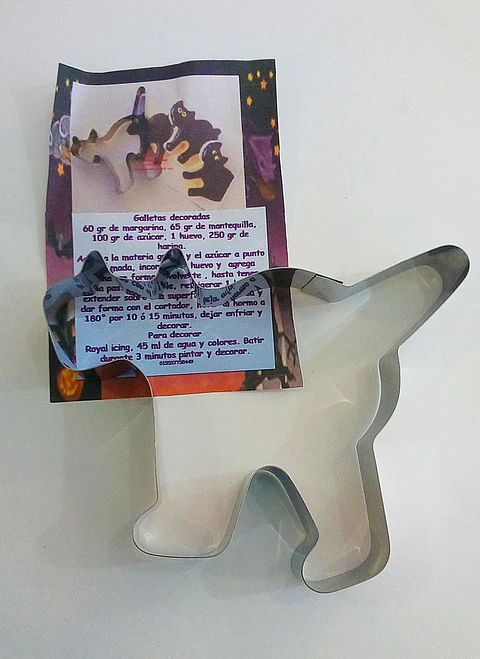  Cortador acero inox. Gato Asustado
