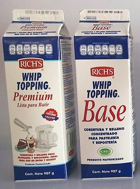  Whip Topping Premium Rich's 907 gr