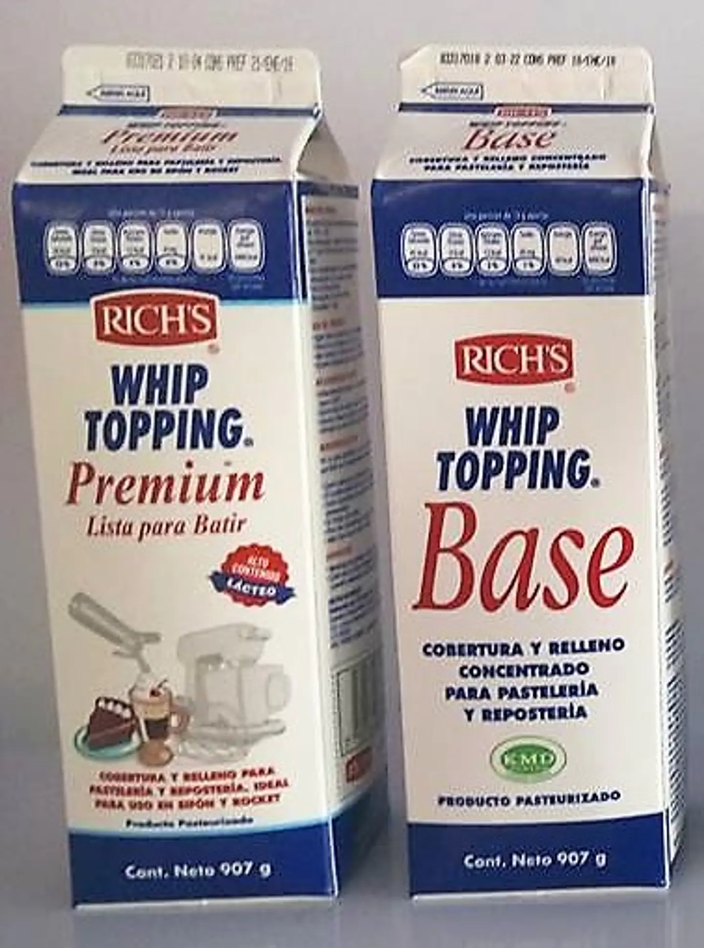  Whip Topping Base Rich's 907 gr 1