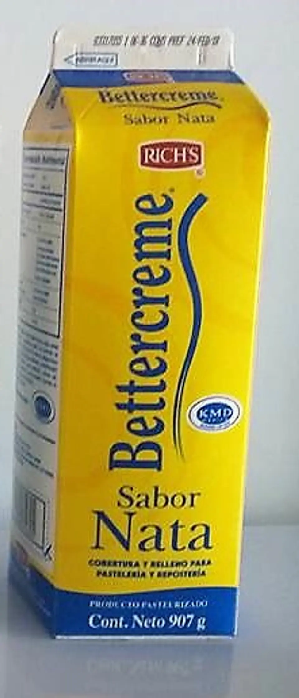  Bettercreme supremo vainilla Rich's 907 gr 1