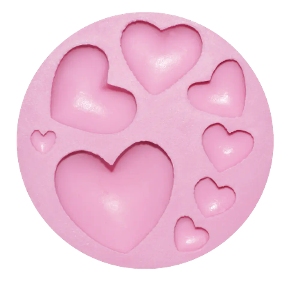  Molde corazones dif. tama?os  MSC210 1