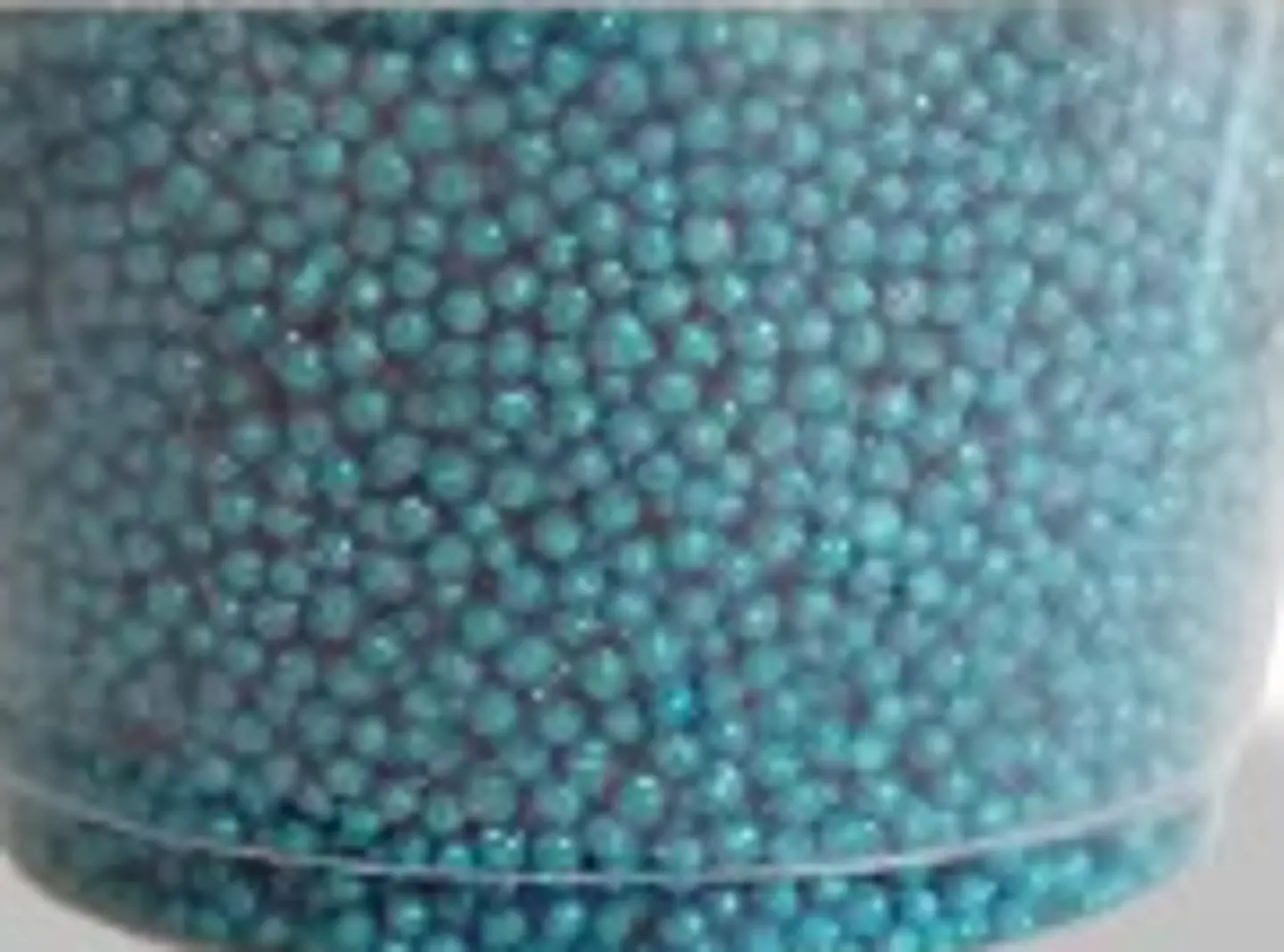  Perla diamantada mediana de azul celeste Kilogramo 1