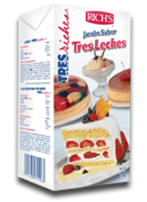 Jarabe sabor Tres Leches Rich's