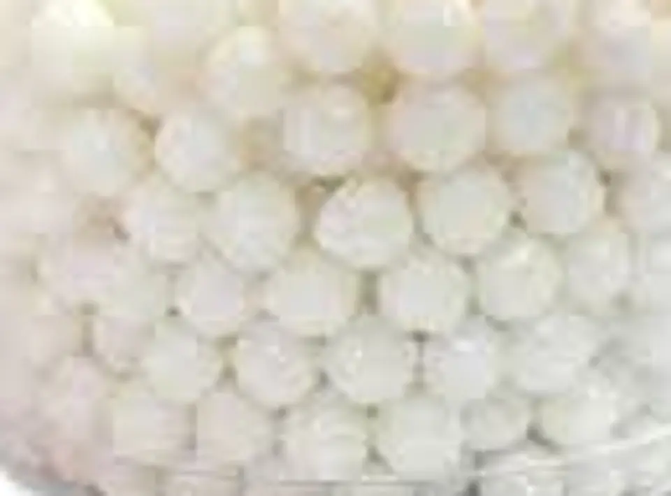  Perla diamantada mediana blanco holograma verde Kilogramo 1