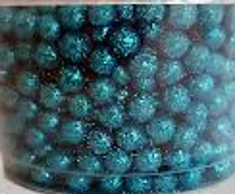  Perla diamantada baby de azul celeste Kilogramo