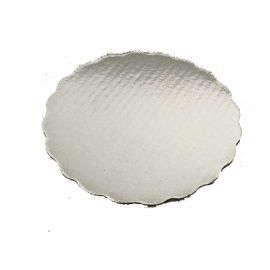  Base plateada de carton 12 cm  BP12