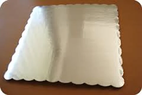  Base plateada rectangular 35X47  BP35X47