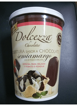 Chocolate Dolcezza Cobertura para fuente