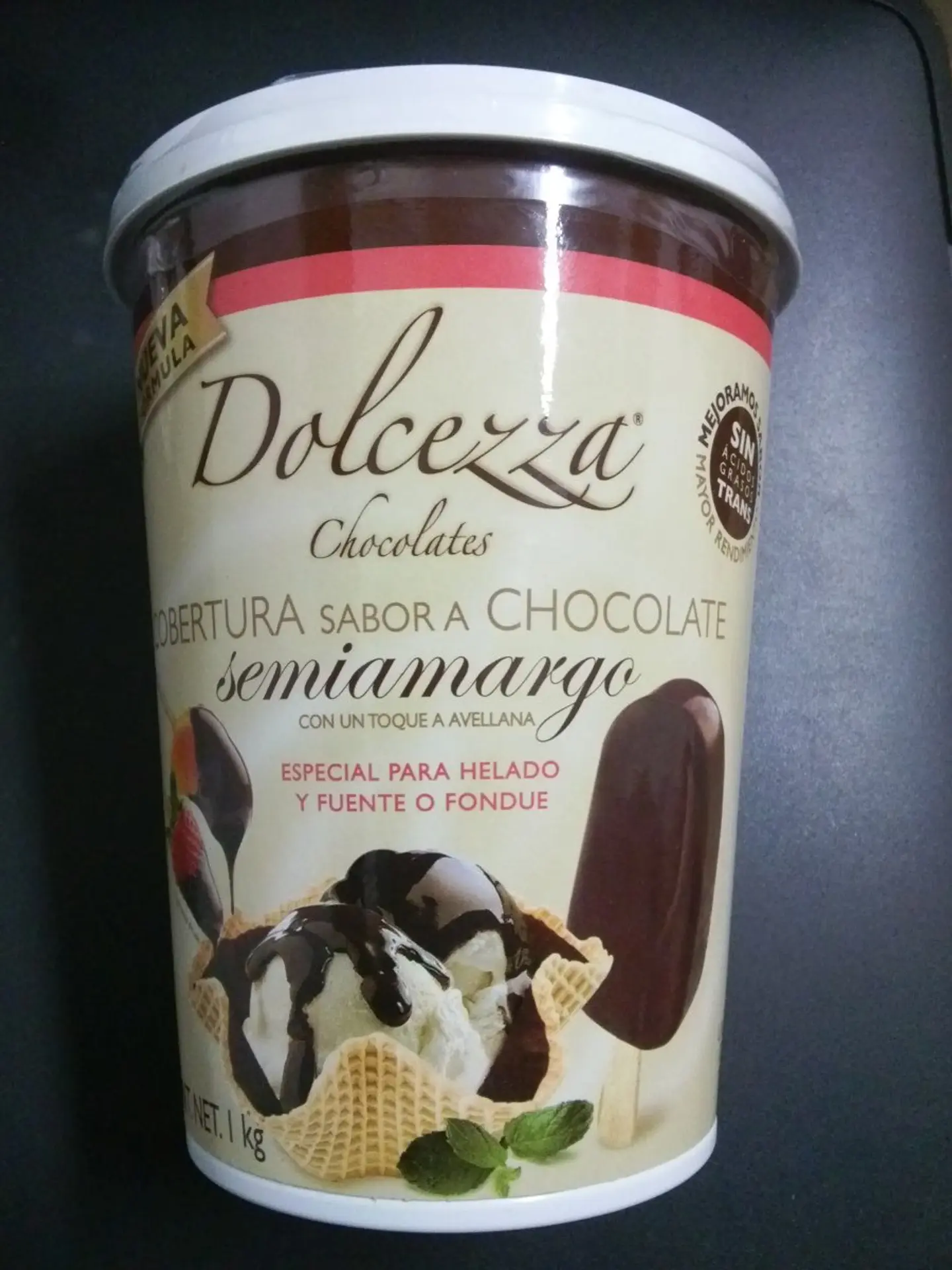  Dolcezza Cobertura para pastel Bote 1 Kilogramo 1