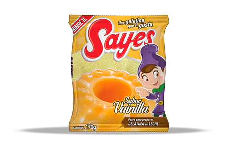  Gelatina Sayes Vainilla 120gr