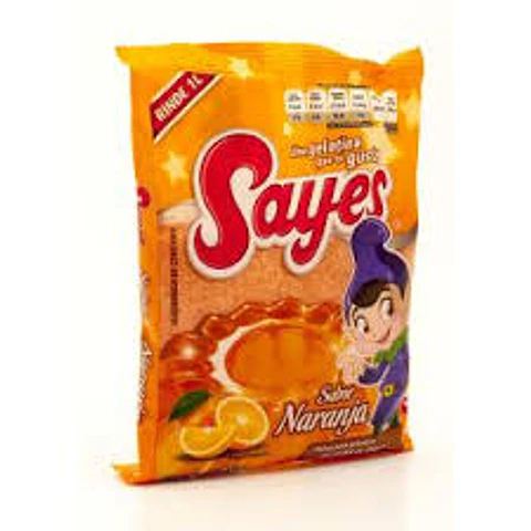  Gelatina Sayes Naranja 120gr