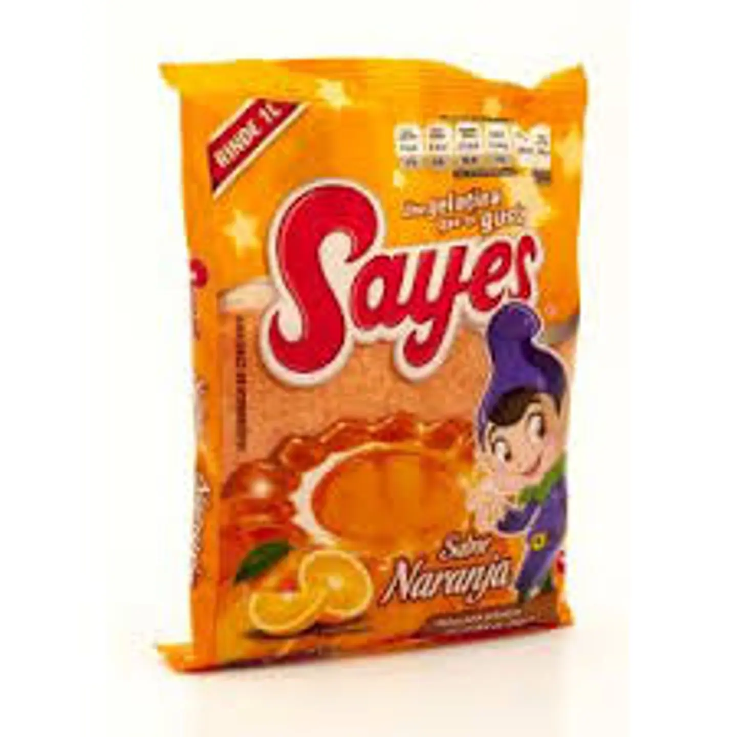  Gelatina Sayes Naranja 120gr 1