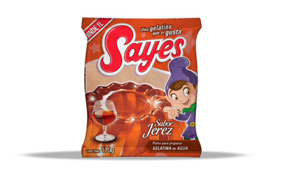  Gelatina Sayes Jerez 120gr 1