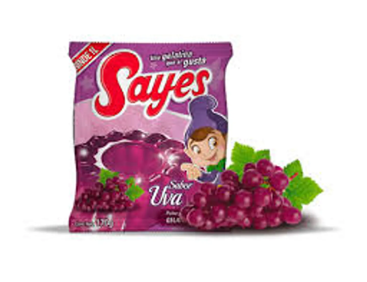  Gelatina Sayes Uva 120gr 1