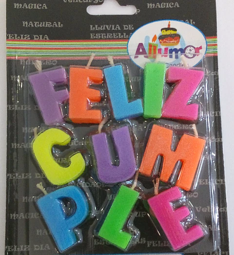  Vela Feliz Cumple