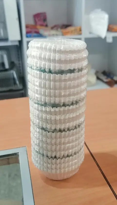  Capacillo med blanco 500Pieza 4-0899